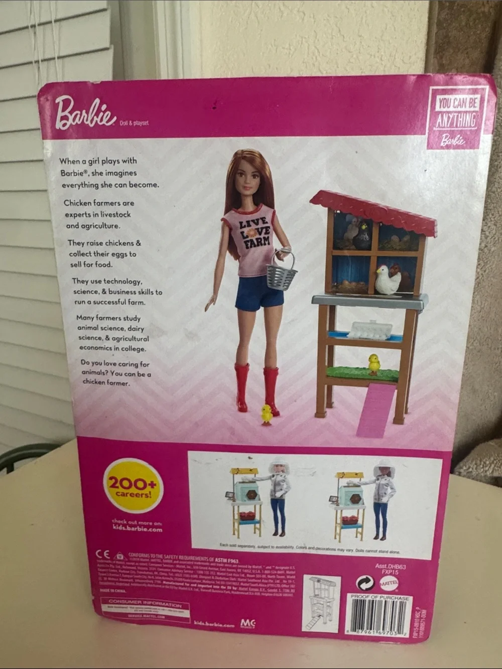 Barbie chicken farmer you can be anything serious